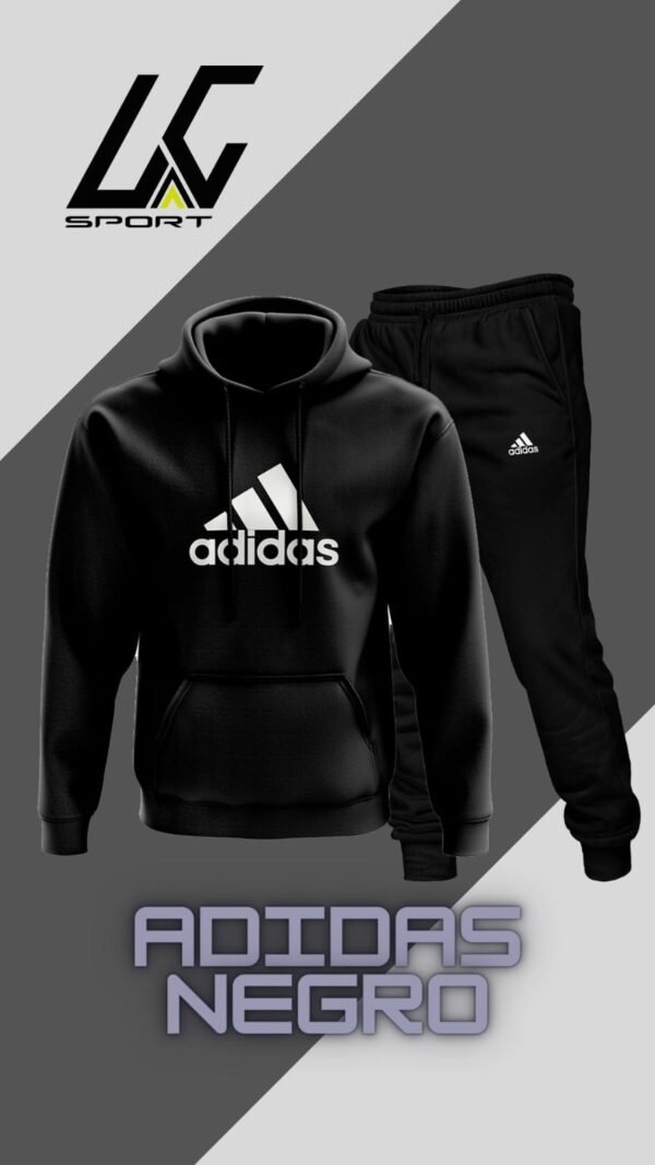 Conjunto Adidas Negro