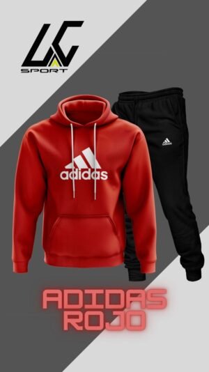 Conjunto Adidas Rojo