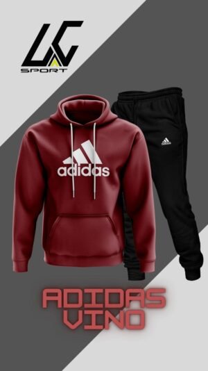 Conjunto Adidas Vino