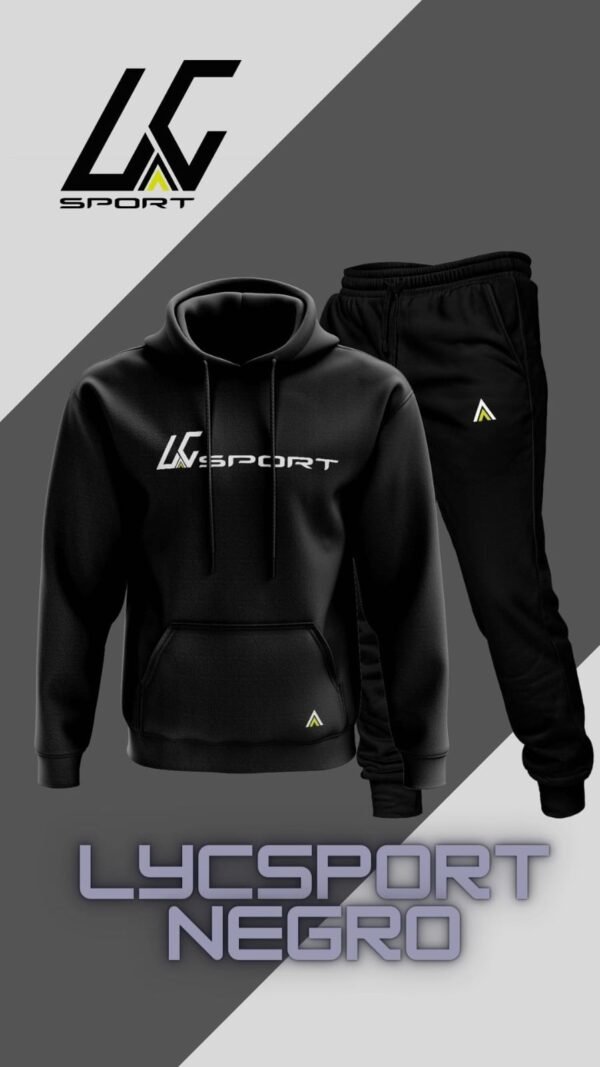 Conjunto Lycsport Negro