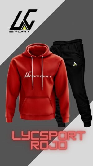 Conjunto Lycsport Rojo