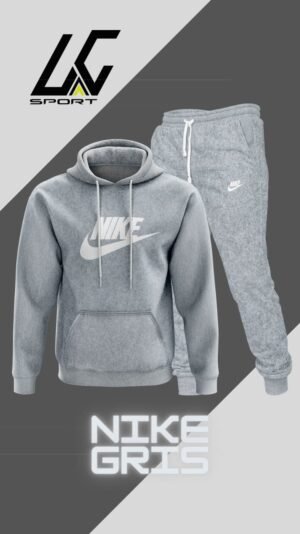 Conjunto Nike Gris Plata