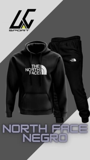 Conjunto North Face Negro