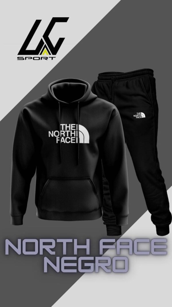 Conjunto North Face Negro