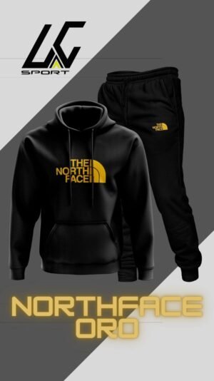 Conjunto North Face Oro