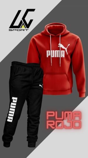Conjunto Puma Rojo
