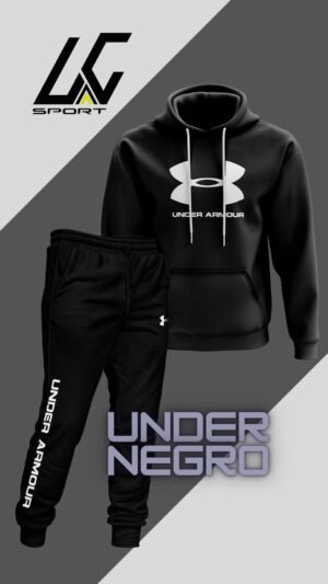 Conjunto Under Armour Negro II