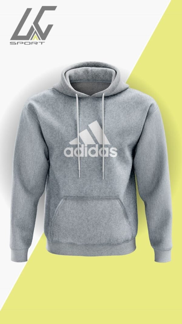HOODIE ADIDAS GRIS