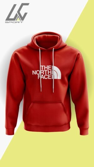 HOODIE NORTH FACE ROJA