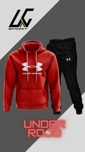 Conjunto Under Armour Rojo