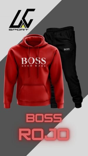 Conjunto BOSS Rojo
